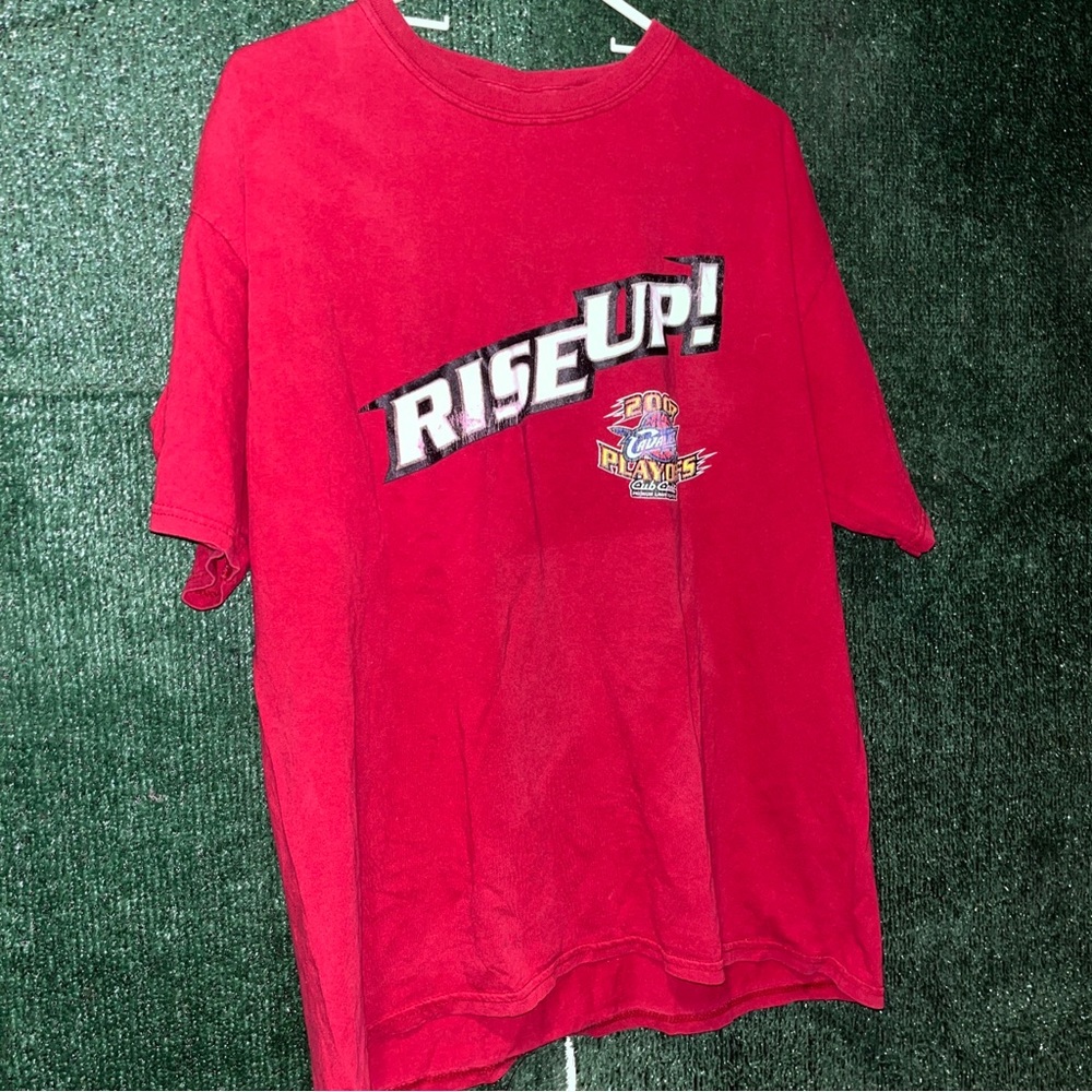 vintage Y2K Cleveland Cavaliers Rise Up 2007 Playoffs SGA Shirt XL NBA Ohio